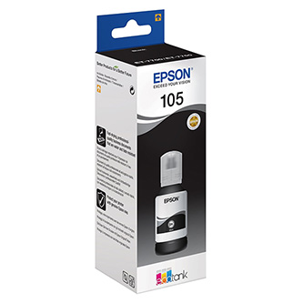 Obrazek Epson 105 C13T07C14A originální ink bottle, barva náplně černá
