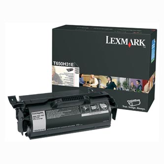 Lexmark T650H31E originální toner, cartridge, náplň, barva