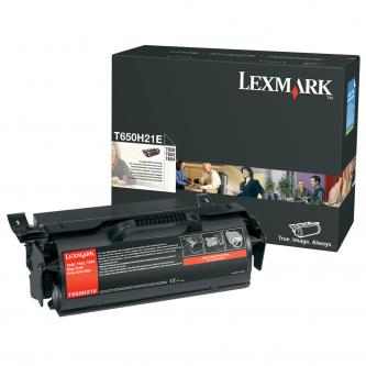 Lexmark T650H21E originální toner, cartridge, náplň, barva