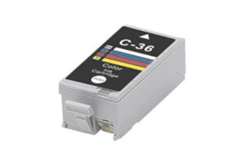 Obrazek Canon 36 (CLI-36) 1511B001 kompatibilní inkoustová kazeta, barva náplně tříbarevná