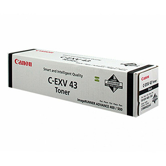 Obrazek Canon C-EXV 43 2788B002 originální tonerová kazeta, barva náplně černá, výtěžnost cartridge 15200 stran