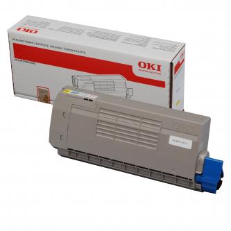 Obrazek Oki 44318605 originální tonerová cartridge barva žlutá