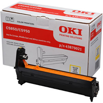 Oki C 5850 43870021 originální válcová jednotka