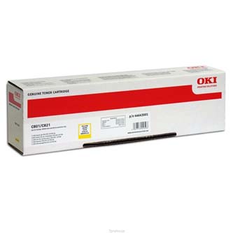 Oki C801 44643001 originální toner, cartridge, náplň, barva