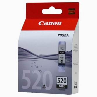 Obrazek Canon 520 2932B001 originální inkoustová kazeta, barva náplně černá