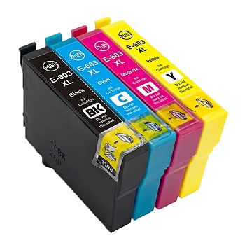 Obrazek Epson - 603XL 603XL-MULTIPACK kompatibilní inkoustová kazeta, barva náplně černá, výtěžnost cartridge 350 stran
