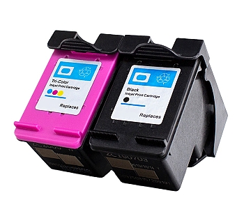 Obrazek HP 650 XL 650XL-MULTIPACK kompatibilní inkoustová kazeta, barva náplně dvojbalení černá + barevná