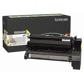 Lexmark 15G042Y originální toner, cartridge, náplň, barva