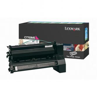 Lexmark C7700MS originální toner, cartridge, náplň, barva