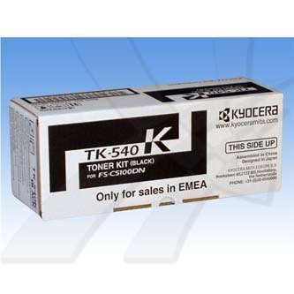Obrazek Kyocera TK-540 1T02HL0EU0 originální tonerová kazeta, barva náplně černá, výtěžnost cartridge 5000 stran