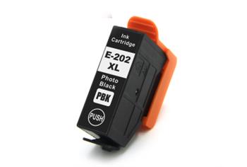 Obrazek Epson 202 C13T02F14020 kompatibilní inkoustová kazeta, barva náplně černá foto