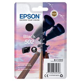 Epson 502 originální cartridge, toner, náplň, barva Série dalekohled