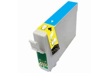Obrazek Epson T0712 C13T07124022 kompatibilní inkoustová kazeta, barva náplně azurová