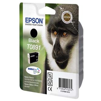 Epson T0891 originální cartridge, toner, náplň, barva Série opice