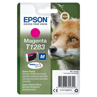 Obrazek Epson T1283 C13T12834022 originální inkoustová kazeta blistr, barva náplně purpurová