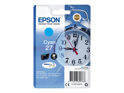 Epson 27 originální cartridge, toner, náplň, barva
