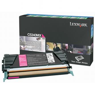 Obrazek Lexmark C5340MX originální tonerová kazeta, barva náplně purpurová, výtěžnost cartridge 7000 stran