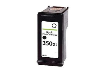 Obrazek HP 350 XL CB336EE kompatibilní inkoustová kazeta, barva náplně černá, výtěžnost cartridge 1400 stran