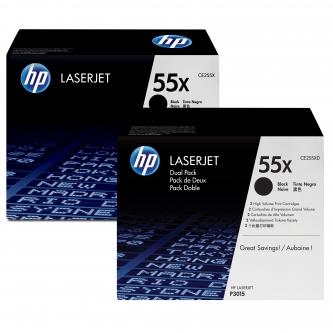 HP CE255XD originální toner, cartridge, náplň, barva