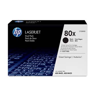 HP CF280XD originální toner, cartridge, náplň, barva