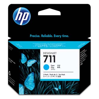Obrazek HP CZ134A originální inkoustová kazeta, barva náplně azurová