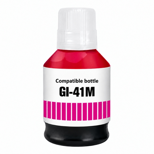 Obrazek Canon GI41 GI-41M kompatibilní ink bottle, barva náplně purpurová, výtěžnost cartridge 7700 stran