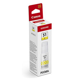 Obrazek Canon 51 4548C001 originální ink bottle, barva náplně žlutá, výtěžnost cartridge 7700 stran