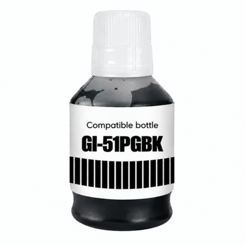 Obrazek Canon GI51 GI-51PGBK kompatibilní ink bottle, barva náplně černá, výtěžnost cartridge 7600 stran