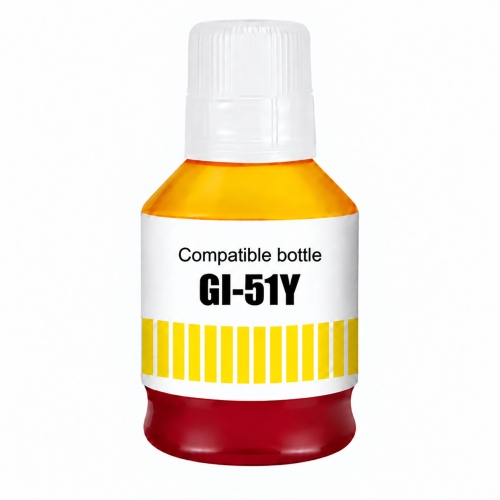 Obrazek Canon GI51 GI-51Y kompatibilní ink bottle, barva náplně žlutá, výtěžnost cartridge 7700 stran
