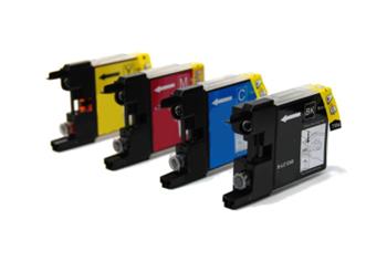 Brother LC1240 LC1240VALBPDR Multipack kompatibilní cartridge, toner, náplň, barva