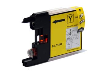 Brother LC1240Y kompatibilní cartridge, toner, náplň, barva