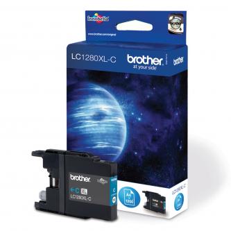 Brother LC1280XLC originální cartridge, toner, náplň, barva