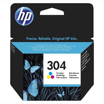 HP 304 N9K05AE#301 originální cartridge, toner, náplň, barva blistr