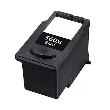 Obrazek Canon 560 XL PG-560XL kompatibilní inkoustová kazeta, barva náplně černá, výtěžnost cartridge 425 stran