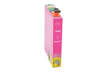 Obrazek Epson T0803 kompatibilní inkoustová kazeta, barva náplně purpurová