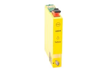 Obrazek Epson T0804 kompatibilní inkoustová kazeta, barva náplně žlutá