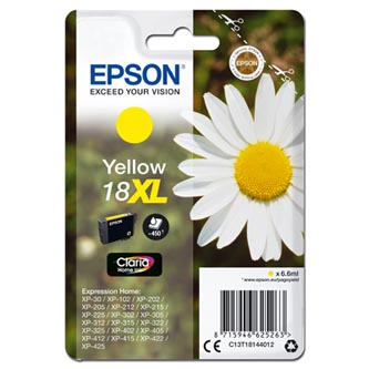 Epson 18XL originální cartridge, toner, náplň, barva Série sedmikráska
