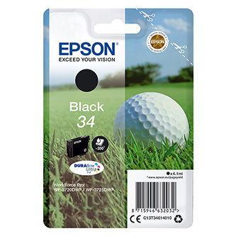 Epson 34 originální cartridge, toner, náplň, barva Série Golf ball
