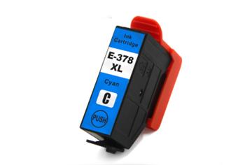 Obrazek Epson 378 T3782 kompatibilní inkoustová kazeta, barva náplně azurová
