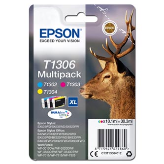 Obrazek Epson T1306 C13T13064012 originální inkoustová kazeta, barva náplně purpurová