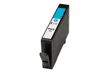 Obrazek HP 903 XL T6M03AE kompatibilní inkoustová kazeta, barva náplně azurová, výtěžnost cartridge 825 stran