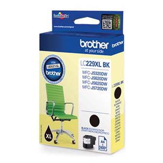 Brother LC229XL LC229XLBK originální cartridge, toner, náplň, barva