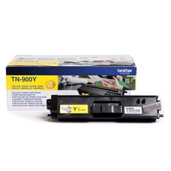 Brother TN900 TN900Y originální toner, cartridge, náplň, barva
