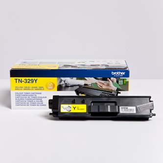 Brother TN329 TN329Y originální toner, cartridge, náplň, barva