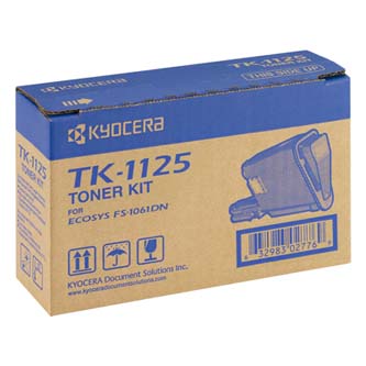 Obrazek Kyocera TK-1125 1T02M70NL0 originální tonerová kazeta, barva náplně černá, výtěžnost cartridge 2100 stran