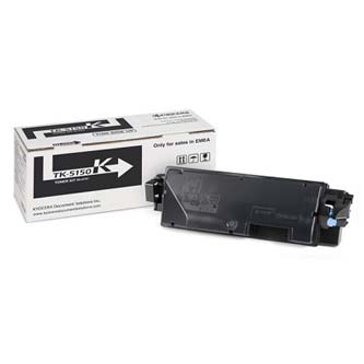 Obrazek Kyocera TK-5150 1T02NS0NL0 originální tonerová kazeta, barva náplně černá, výtěžnost cartridge 12000 stran