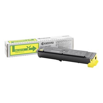 Obrazek Kyocera TK-5215 1T02R6ANL0 originální tonerová kazeta, barva náplně žlutá, výtěžnost cartridge 15000 stran