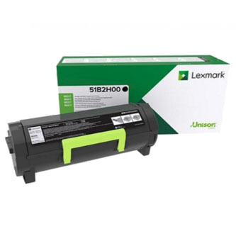 Obrazek Lexmark 51B2H00 originální tonerová kazeta, barva náplně černá, výtěžnost cartridge 8500 stran