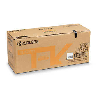 Obrazek Kyocera TK-5270 1T02TVANL0 originální tonerová kazeta, barva náplně žlutá, výtěžnost cartridge 6000 stran