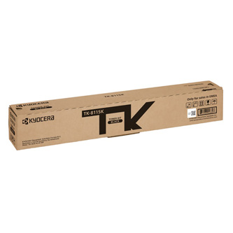 Obrazek Kyocera TK-8115 1T02P30NL0 originální tonerová kazeta, barva náplně černá, výtěžnost cartridge 12000 stran